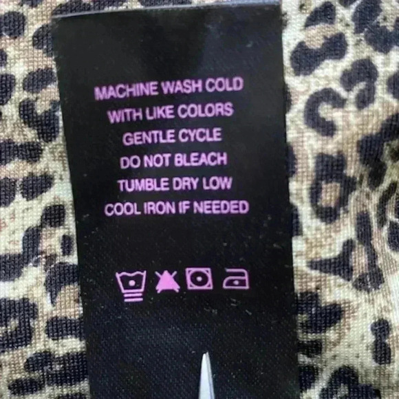 NWT Slimsation by Multiples Women's Cheetah Prints High Waist leggings Size M - Picture 6 of 11